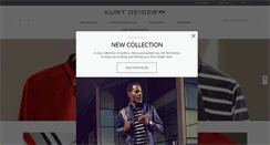 Desktop Screenshot of kurtgeiger.co.za